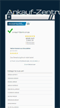 Mobile Screenshot of ankauf-zentrum.de